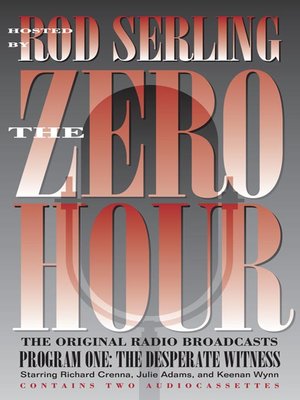 cover image of Zero Hour 1